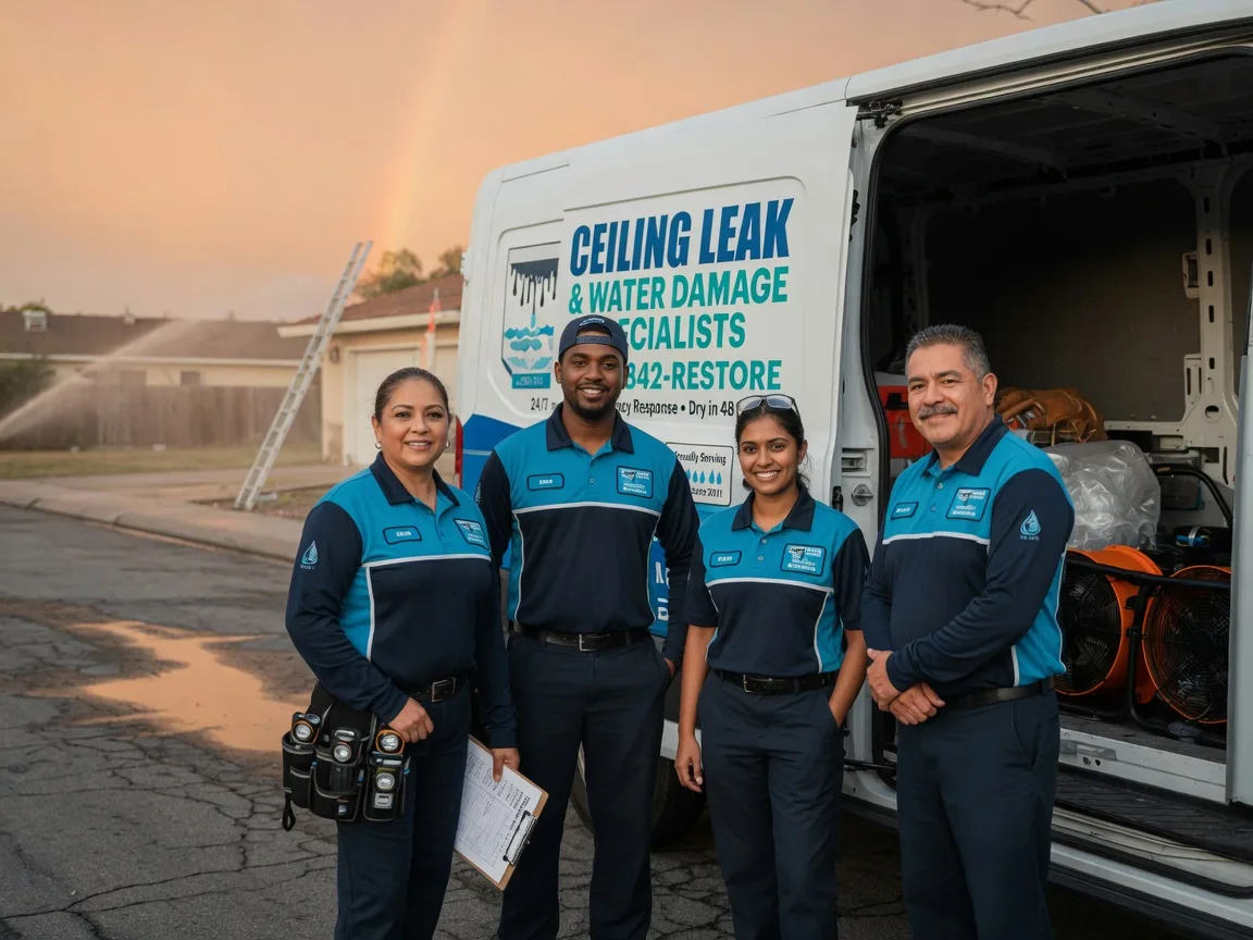 Ceiling Leak Cleanup company in Florence, VT